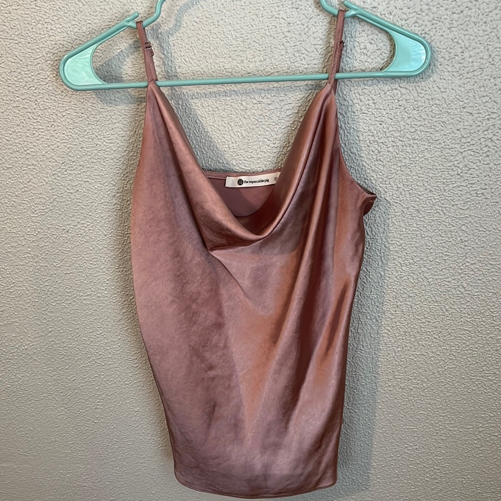 Satin top